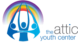 The Attic Youth Center Logo with text