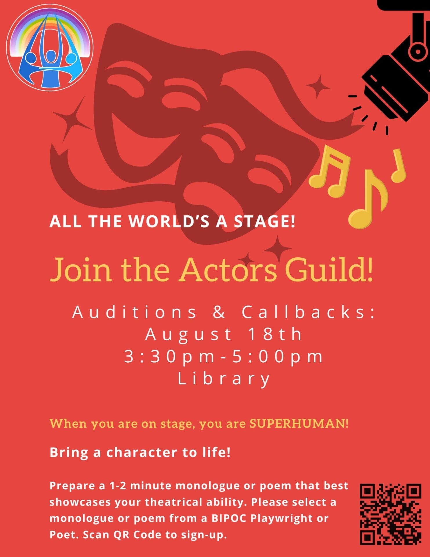 Actors Guild Audition Flyer (1)